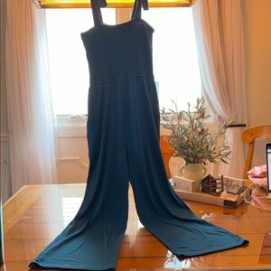 Stylish Teal Jumpsuit
